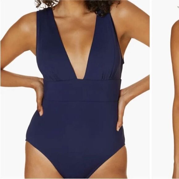 Andie Mykonos Plunge One-Piece - Picture 1 of 7